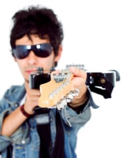 electric guitar player in a band isolated over a white background.jpeg